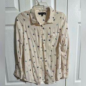 Mother of Pearl buttons make this shirt special.